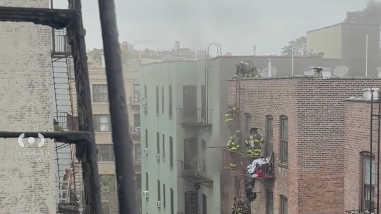 5 people injured in Bronx fire: FDNY - YouTube