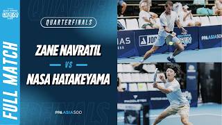 Zane Navratil vs Nasa Hatakeyama - Men's Singles Quarterfinals | Panas Kuala Lumpur Open 2026