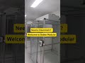 Traditional Build vs. Boben Modular Clean Booth (UAE Case) # Modular Clean Booth factory