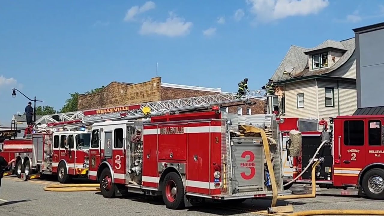 Fast Kd Overhaul Working House Fire Washington Ave Belleville Nj 8412