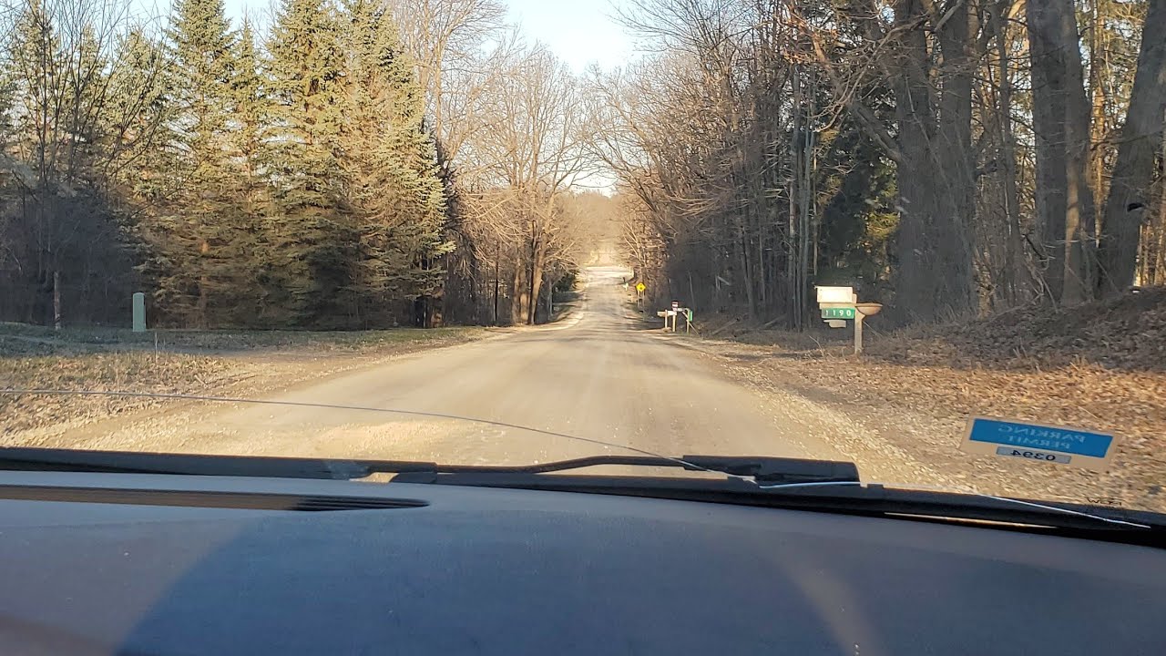 Driving in Metamora, MI