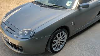 2005 Mg Tf 1.6 Spark Finished In X-Power Grey, Low Mileage