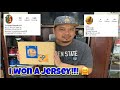 I WON A STEPHEN CURRY GOLDEN STATE WARRIORS ADIDAS REV30 SWINGMAN JERSEY AT J&#39;ZEYs GIVEAWAY IN IG