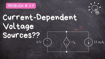 2.7: Current Dependent Voltage Source – Electric Circuits by Nilsson | Chapter 2: Exercise Solution