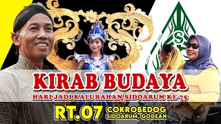 Kirab Budaya Bedhol Projo Desa Sidoarum, Godean, Sleman 2023 - RT 07 Cokrobedog
