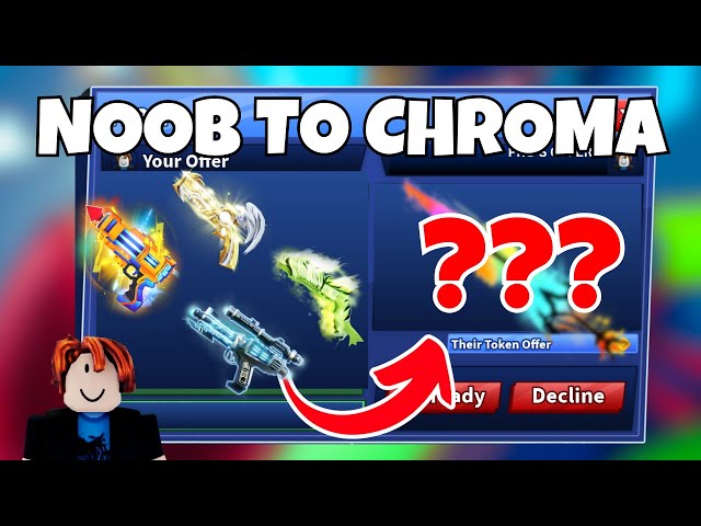 W Trades in BLADE BALL | NOOB TO CHROMA!