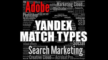 Yandex Match Types | Adobe Marketing Bytes
