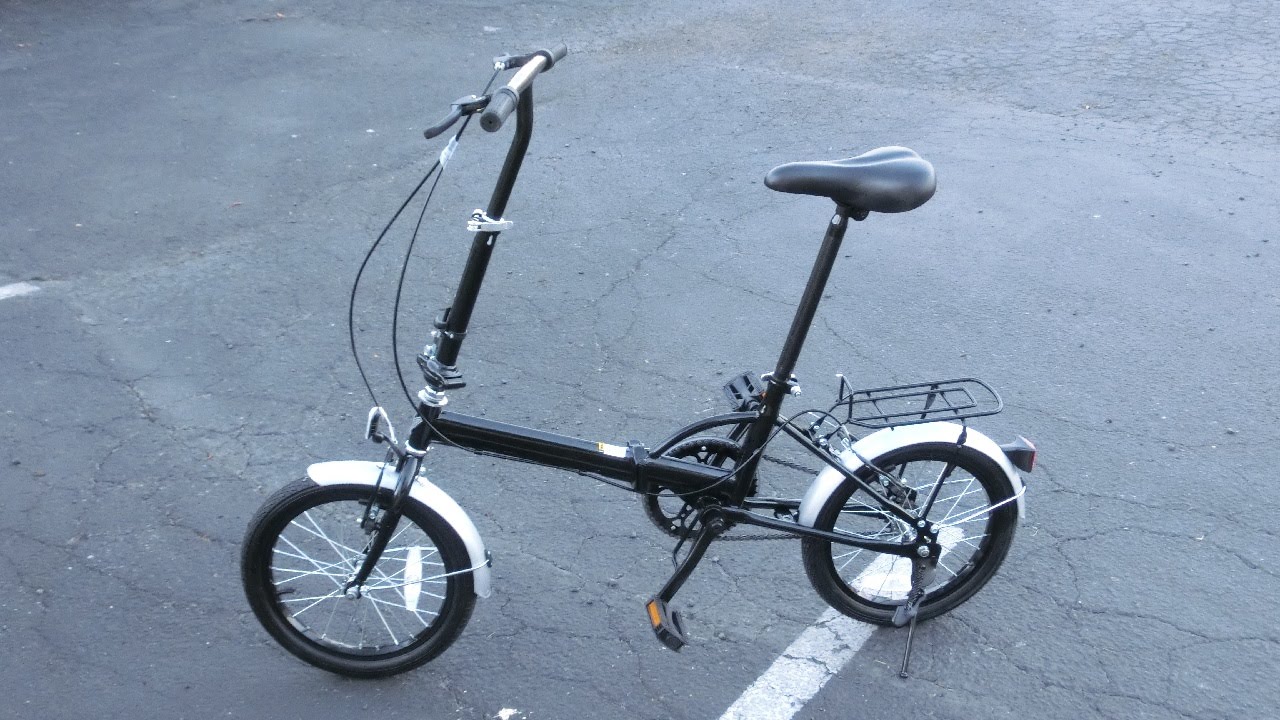 homemade folding bike