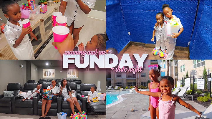 Mommy & Me SURPRISE FUNDAY + MOVIE DATE NIGHT ft. Uniquelashea & Amoura 😍