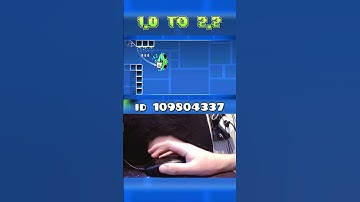 Thumbnail of Evolution Of Geometry Dash 2.2 #geometrydash #gd #shorts #gaming