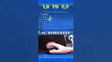 Evolution Of Geometry Dash 2 2 Geometrydash Gd Shorts Gaming 