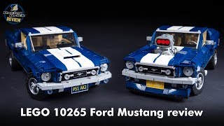 LEGO Creator Expert 10265 Ford Mustang unboxing, speed build and review