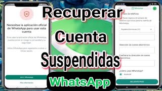 Cómo Recuperar Tú cuenta de WhatsApp Suspendida