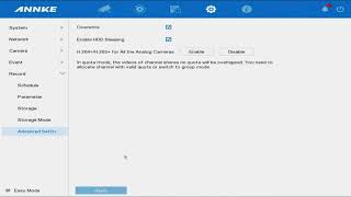 Auto delete on Annke DVR