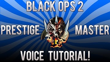 Black Ops 2 Prestige Master Glitch After Patch 1.09 Voice Tutorial