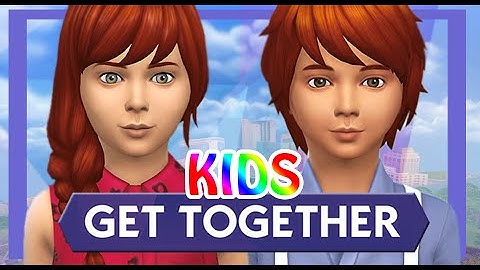 The Sims 4: Get Together Create A Sim ~ Showcase ~ KIDS!