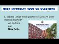 1000 Most Important GK questions part 1 ( 1- 50 questions )