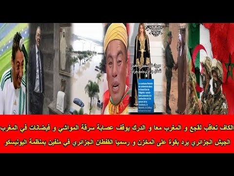 شاهد الجيش الجزائري يرد على المخزن و الكاف تعاقب لقجع و المغرب تغرق و القفطان الجزائري في اليونيسكو