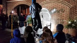 Lititz Fire & Ice Festival 2018 ice sculpture