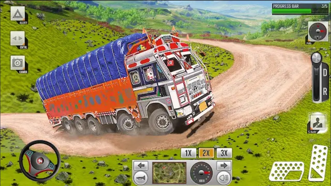 Offroad Euro Truck Driving Simulator - Real Cargo Heavy Transport Multiplayer - Android Gameplay