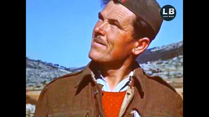 Balkan Air Force and Yugoslav Partisans in Vis, Yugoslavia 1945 [HD]