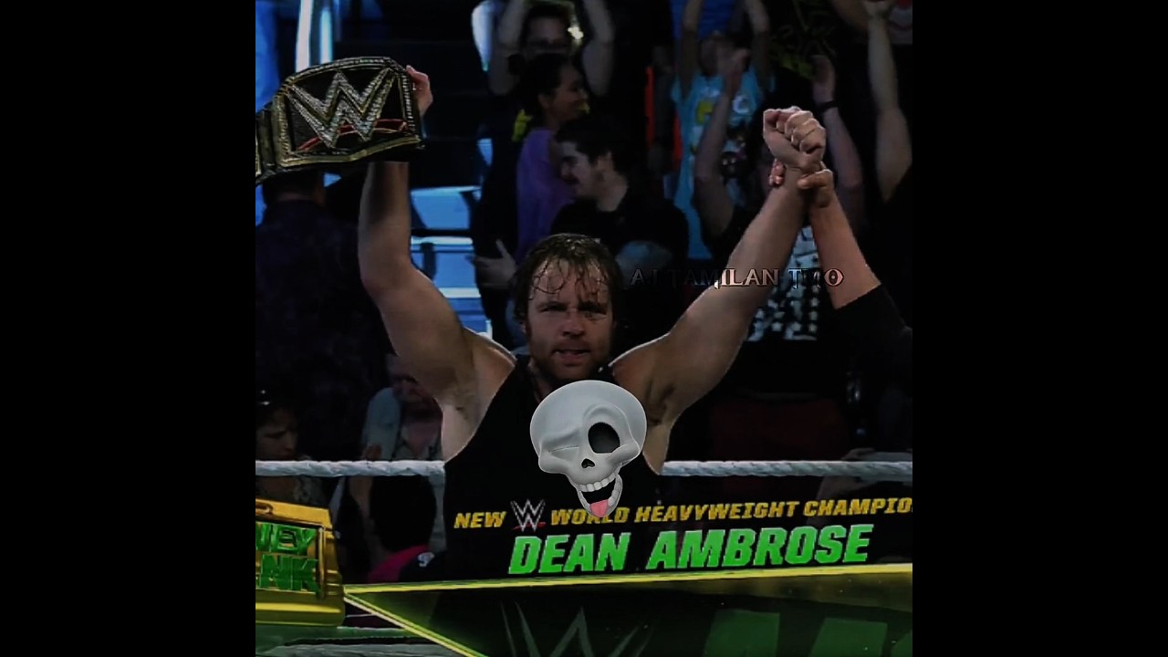 Roman Reigns vs Seth rollins WWE Title match at MITB 2016 & phonk edits ☠️