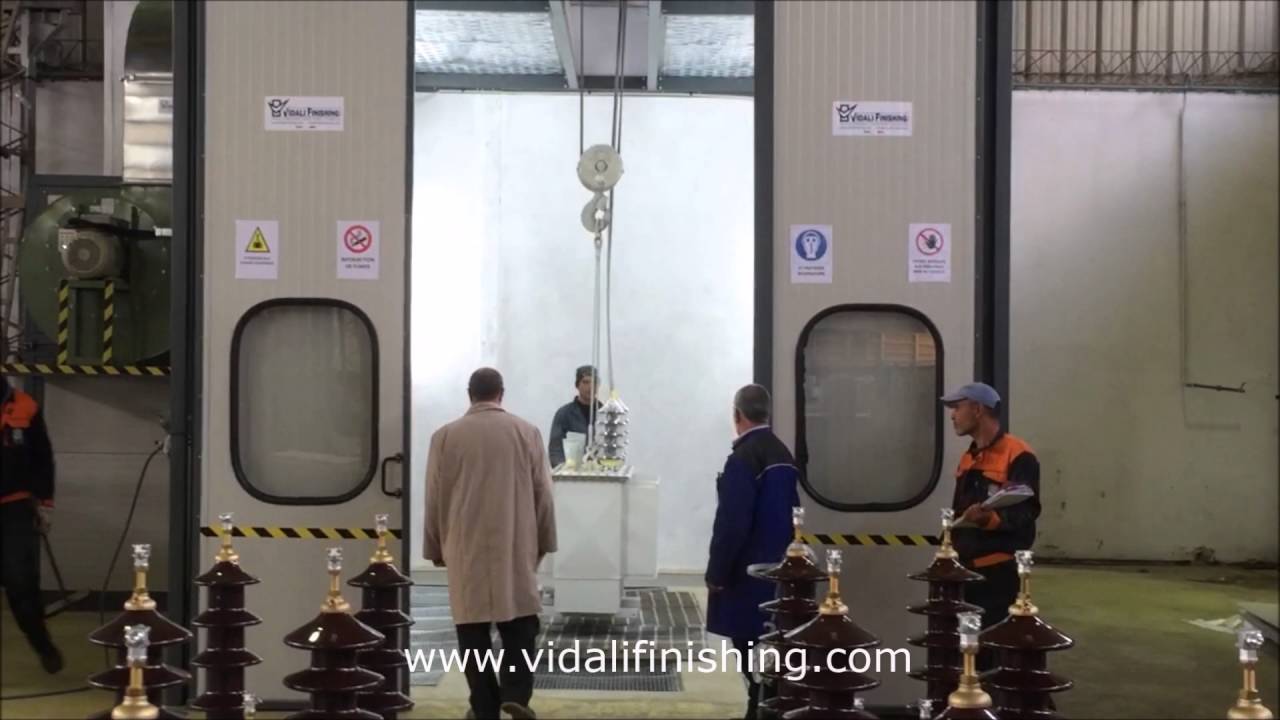 VIDALI FINISHING; CABINA PER VERNICIATURA METALLI