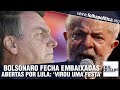 Jair Bolsonaro anuncia fechamento de embaixadas abertas por Lula: ‘Virou uma festa, temos zelo com o dinheiro público’