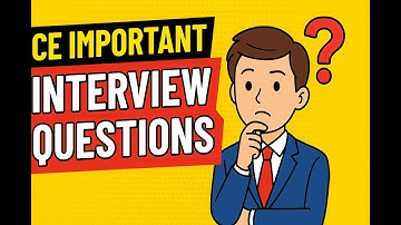 Civil Engineering Important Interview Questions- SOIL MECHANICS Part 1