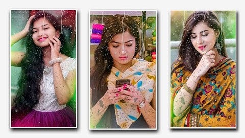 New Trending Rain Drop WhatsApp Status Editing Kinemaster | Status Video Kaise Banaye | Kinemaster