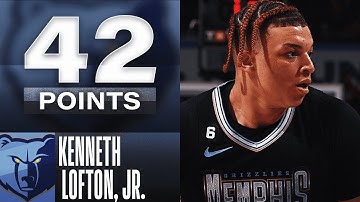 Kenneth Lofton, Jr. Scores CAREER-HIGH 42 POINTS! | April 9, 2023
