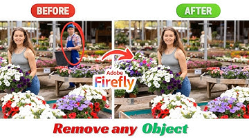 How to Remove Any Object in Seconds with Adobe Firefly! 🪄✨