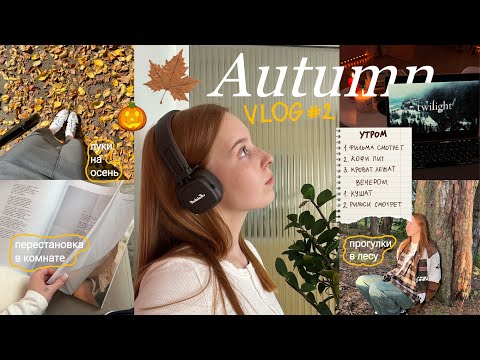 Видео: autumn vlog #2 // романтизация осени 100%, перестановка, открываю ип, велосипед и сумерки