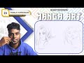 How to draw female expression   day 24 of 30 days challenge 3tailfox mangaart anime animeart