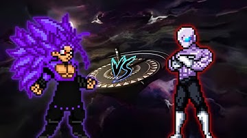 Ghost SSJ5 OP (New) VS Jiren OP (all form) in Jump Force Mugen