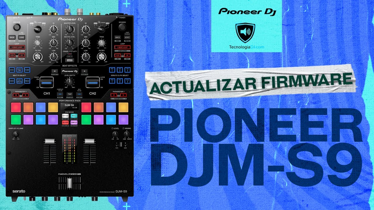 UPDATE!! Pioneer DJ DJM-S9 Mixer