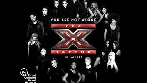 X Factor Finalists   You Are Not Alone 2009