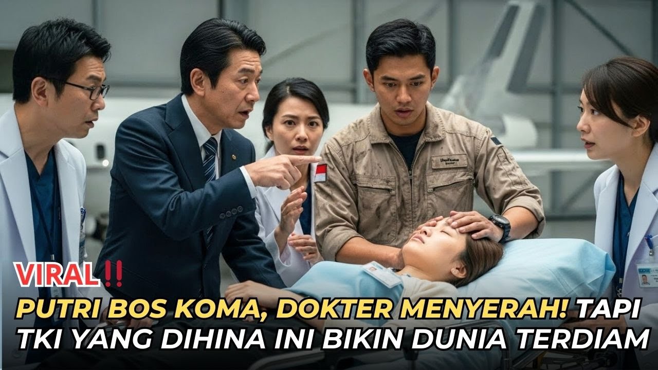 Putri Bos Jepang Koma di Atas Tandu… Semua Dokter Menyerah, Tapi TKI Bau Oli Ini Buat Dunia Terdiam!