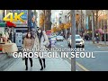 [4K] SEOUL WALK - Walking around Garosu-gil in Seoul, South Korea 서울 강남 가로수길 주변 가을산책