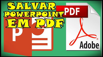Como Salvar Arquivo PowerPoint (Apresentação PowerPoint) Em Arquivo PDF Sem Instalar Programas