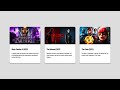 Movies blog card design with html and css howtocodeschoolcom