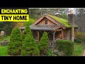 ENCHANTING COUNTRY COTTAGE TINY HOME w/ Waterfall & Outdoor Shower!