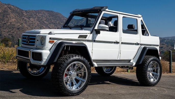 Gold-wrapped Mercedes Benz G-Class takes a bow at Dubai - Luxurylaunches