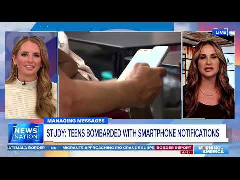 Phone Notifications and Stress - NEWS NATION - Dr. Lisa Palmer