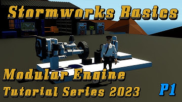 Stormworks Basics: Modular Engine Tutorial Series P1 #tutorial #stormworks #gaming #gamingvideos