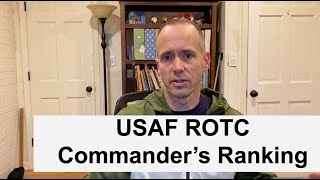 Det Commander&#39;s Ranking in AFROTC