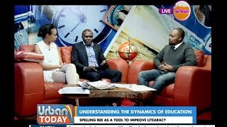 #UrbanToday: Deedan & Mckenzie Speak to Aaron Kirunda - SpellingBee17 Improving Literacy[1/2]