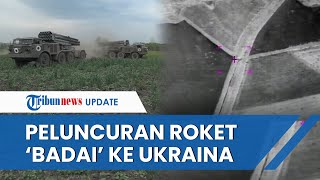 Beredar Video Rekaman Pasukan Rusia Luncurkan Roket 'Badai' dalam Misi Serangan ke Ukraina