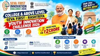 ₹2 CRORE + Innovation Challenge 2026 + Seva First | How to Apply