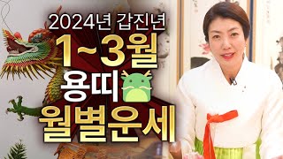 ✨2024년 갑진년 1월,2월,3월 용띠 상반기운세✨2024년 원하는 걸 이룰 수 있는 사업운,문서운 강하게…